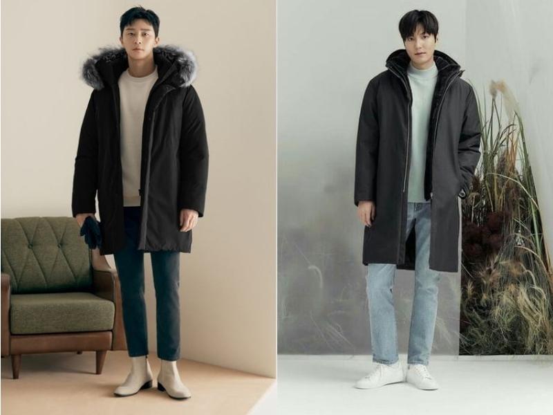 Một số cách phối đồ nam Hàn Quốc với áo khoác Parka (Nguồn: Shopee Blog)