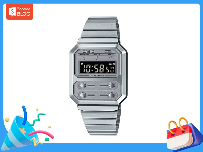 Đồng hồ Casio A100WE-7BDF