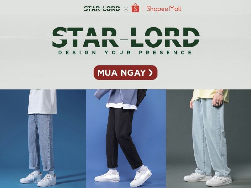 Thương hiệu thời trang STAR LORD STORE (Nguồn: shopee.vn)