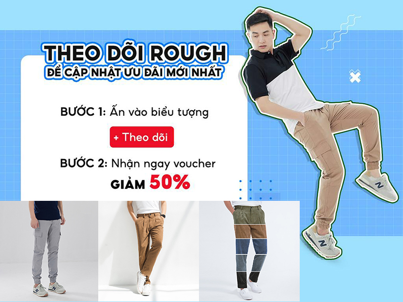 Trang Shopee Mall của ROUGH (Nguồn: Shopee Blog)