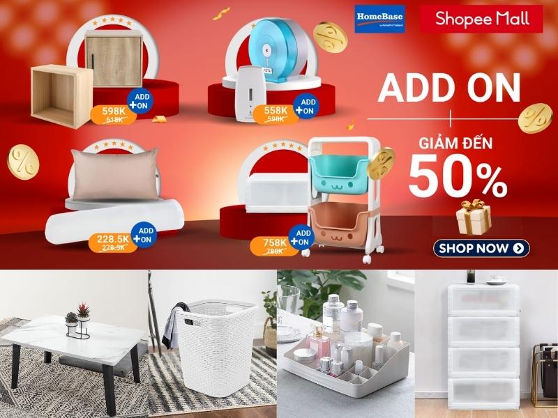 HomeBase By HomePro Thailand (Nguồn: Shopee Blog)