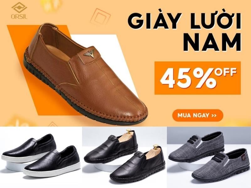 Các mẫu giày lười bán chạy nhất của ORSIL (Nguồn: shopee.vn)