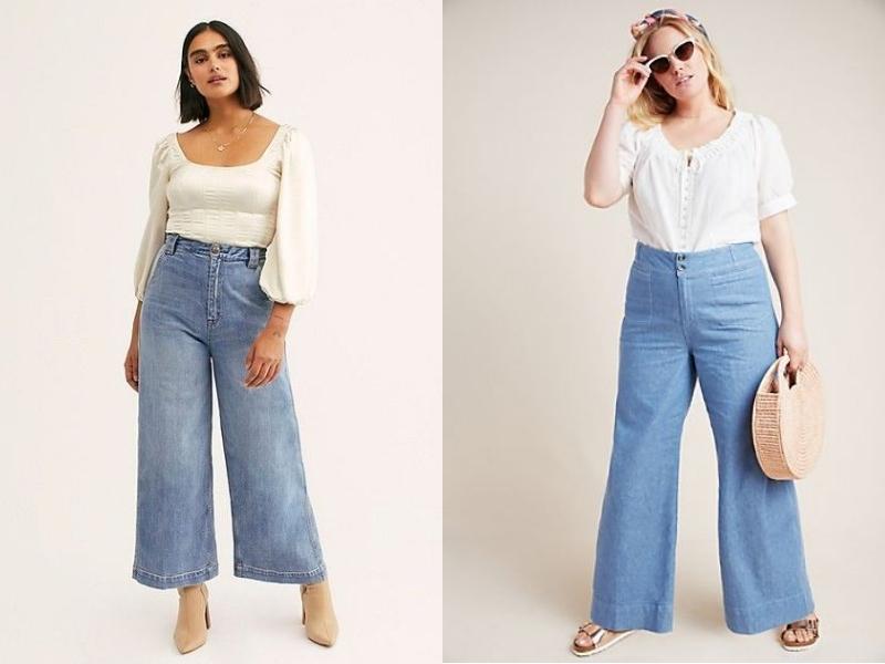 Áo tay phồng giúp các bạn nữ mũm mĩm che phần bắp tay to (Nguồn: Mr.Fashion và Anthropologie)