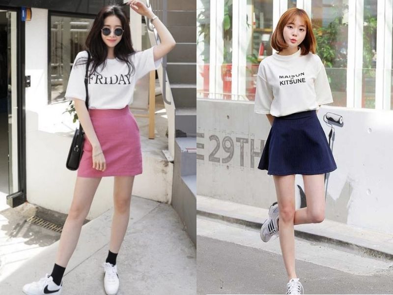 Outfit thường gặp khi phối đồ nữ đi chơi (Nguồn: Baamboo/aFamily)