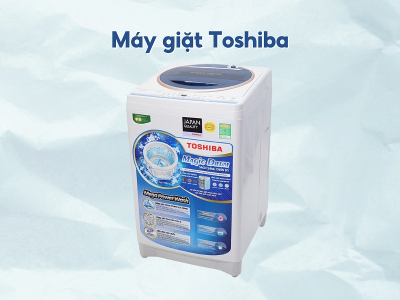 Máy giặt Toshiba (Nguồn: Shopee Blog)