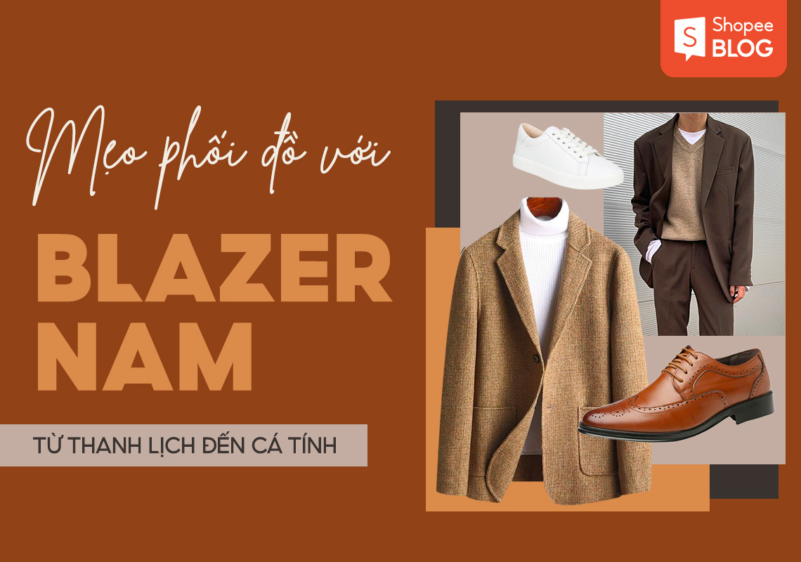 phối đồ với blazer nam