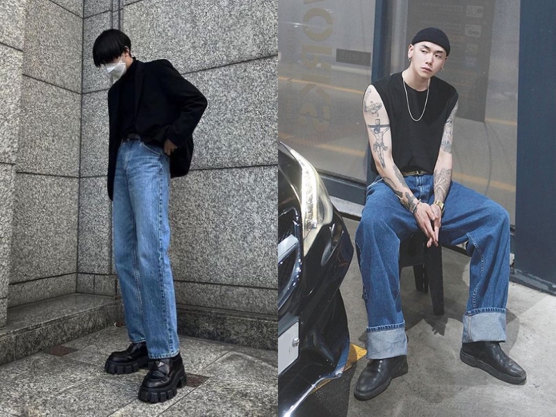 puffer corduroy pants doc martens outfit for fall / vi luong  Doc martens  outfit, Corduroy pants outfit, How to style doc martens