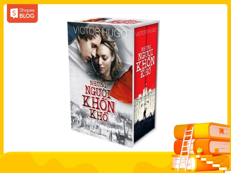 Bộ sách Những người khốn khổ của đại văn hào Victor Hugo (Nguồn: Shopee Blog)