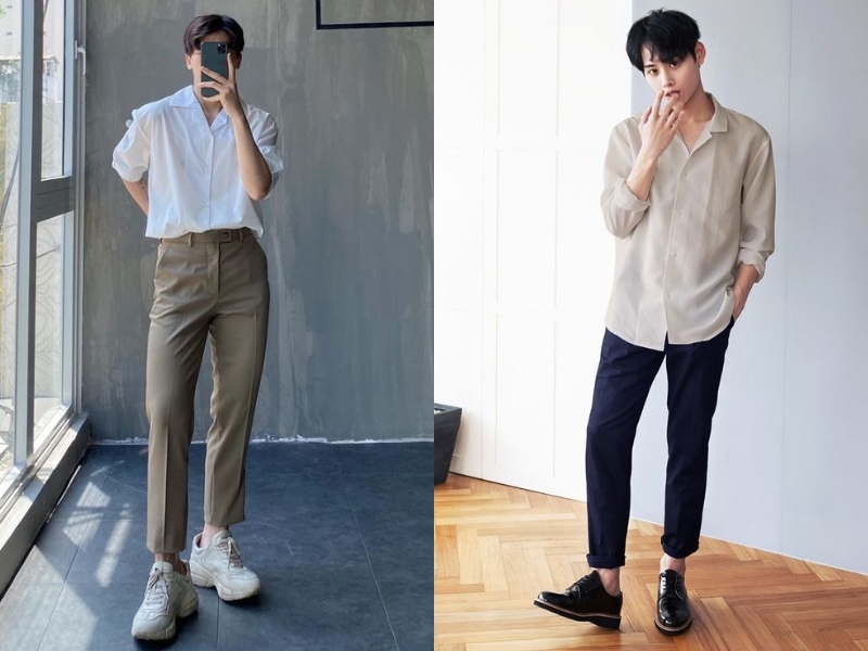 Bạn nên tuân thủ một số nguyên tắc phối màu quần áo nam để outfit trở nên tinh tế hơn (Nguồn: Coolmate)