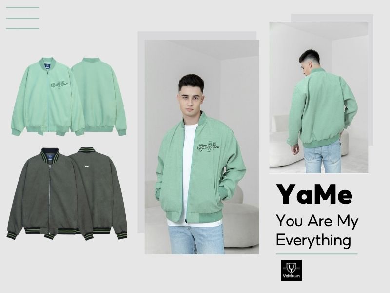 Yame_vn là một shop bán áo bomber nhung tăm nổi tiếng trong giới trẻ (Nguồn: Shopee.vn & Yame_vn)