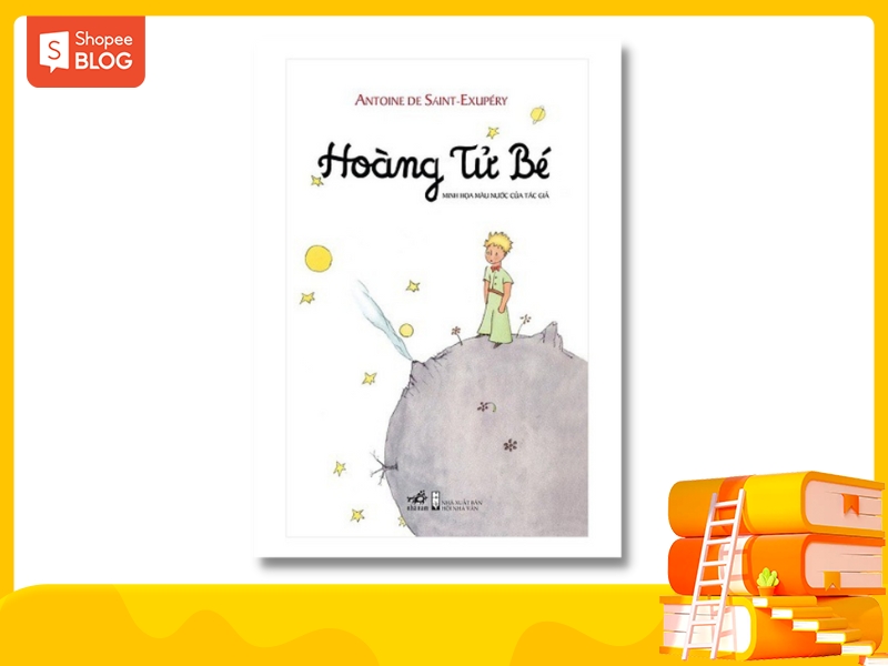 Hoàng tử bé là một trong những tác phẩm thơ mộng nhất của thế giới (Nguồn: Shopee Blog)