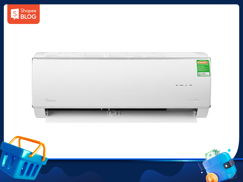 Điều hòa Midea  Inverter 1 HP MSAB-10CRDN8 (Ảnh: Shopee Blog)