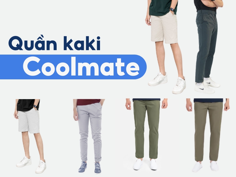 Coolmate là shop bán quần kaki nam được nhiều bạn trẻ ưa chuộng (Nguồn: Facebook Coolmate)