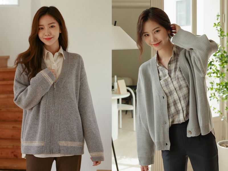 4 cách ứng dụng cardigan cho nữ công sở ngày giao mùa