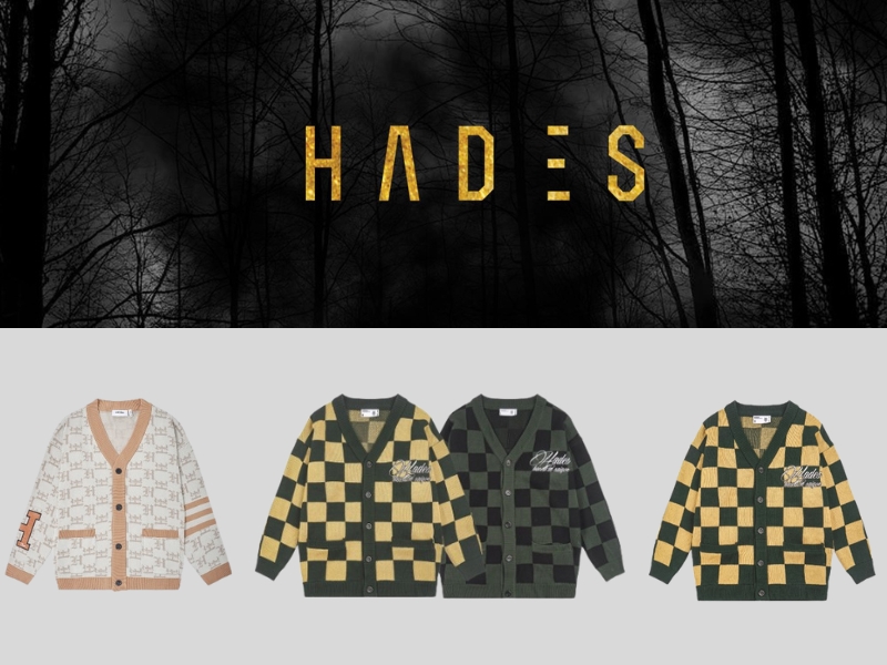 Áo cardigan của Hades mang đến những item theo phong cách streetstyle (Nguồn: Shopee Blog)