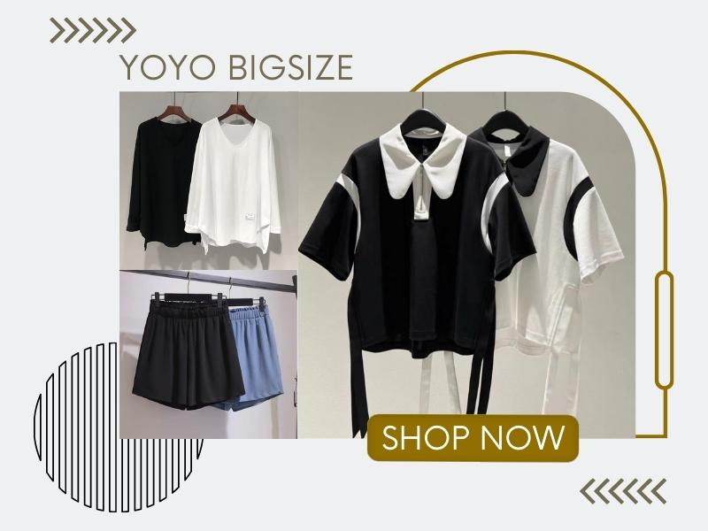 Đa phần các sản phẩm của shop YOYO BIGSIZE hướng đến phong cách thời trang đơn giản, thoải mái (Nguồn: Shopee Blog)