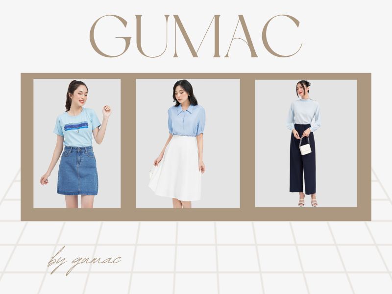 Gumac là shop thời trang đa phong cách, dành cho nhiều phân khúc khách hàng và hoàn cảnh khác nhau (Nguồn: Shopee Blog) 