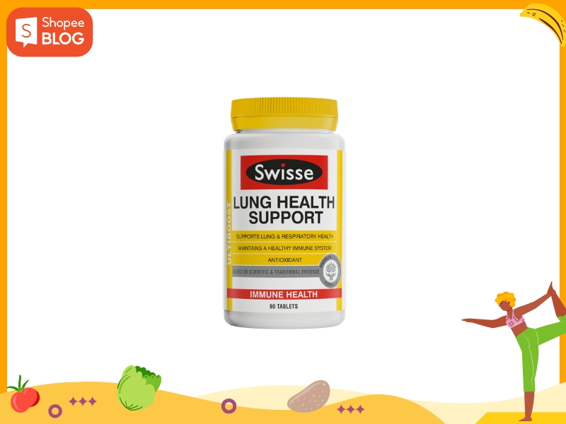 Viên uống Swisse Lung Health Support