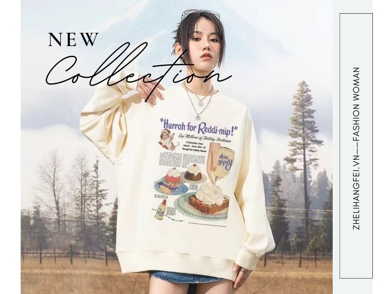 Áo sweater của shop theo phong cách Hàn Quốc (Nguồn: Shopee Blog)