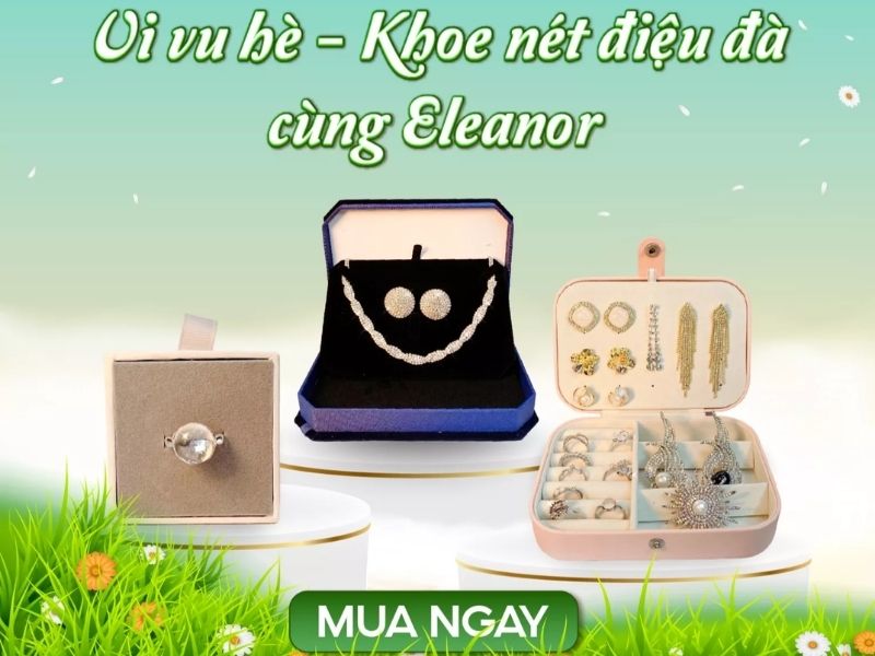 Shop phụ kiện trang sức Eleanor thích hợp với chị em ở nhiều độ tuổi khác nhau (Nguồn: Shopee.vn) 