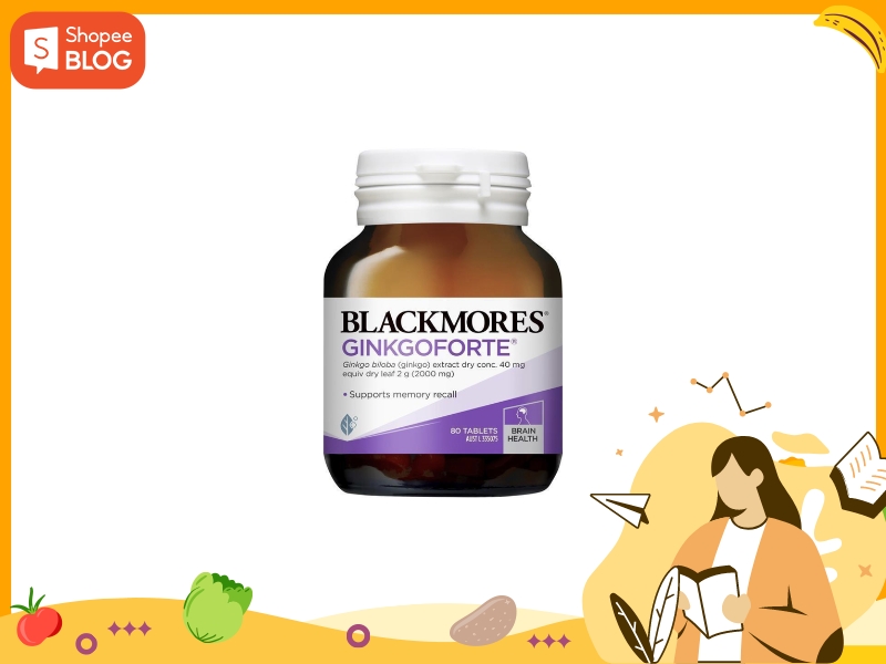 Thực phẩm chức năng bổ não Ginkgoforte Blackmores