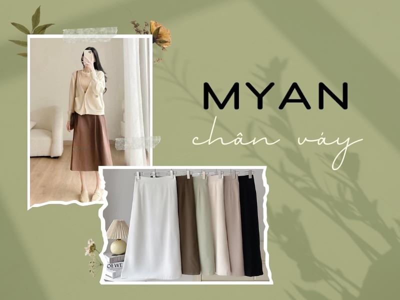 Nếu bạn yêu thích những mẫu váy Hàn Quốc nhẹ nhàng thì Myan là một shop quần áo mà bạn nên tham khảo (Nguồn: Shopee Blog)