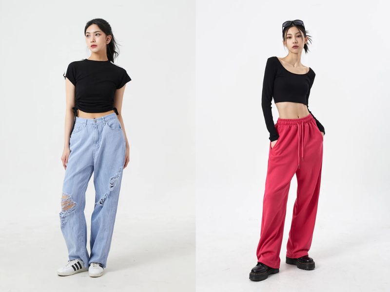 Áo croptop vừa thoải mái vừa cá tính (Nguồn: lewkin.com)