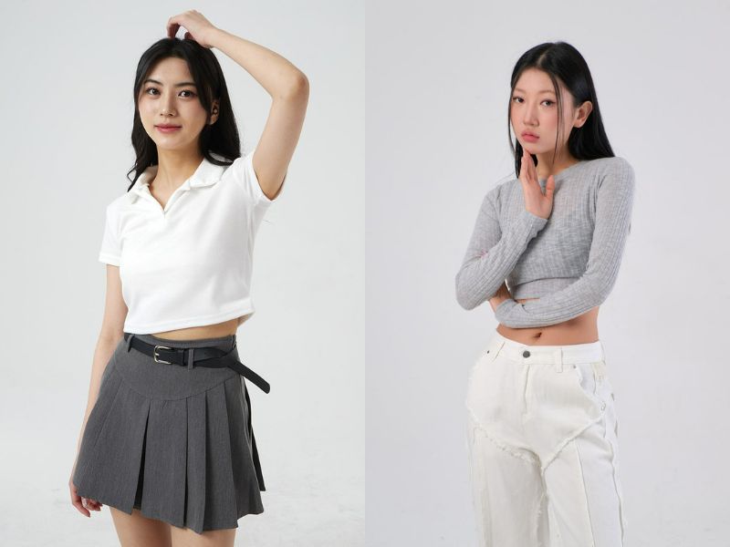 BST Áo lớp màu Xám lông chuột  Panda Uniform  Đồng Phục Xịn Mịn