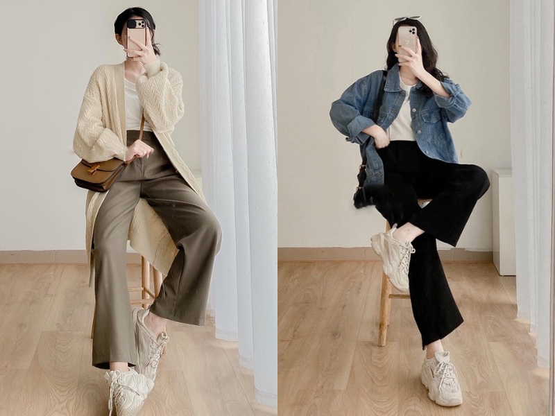 Style phối đồ Hàn Quốc (Nguồn: Shopee.vn)