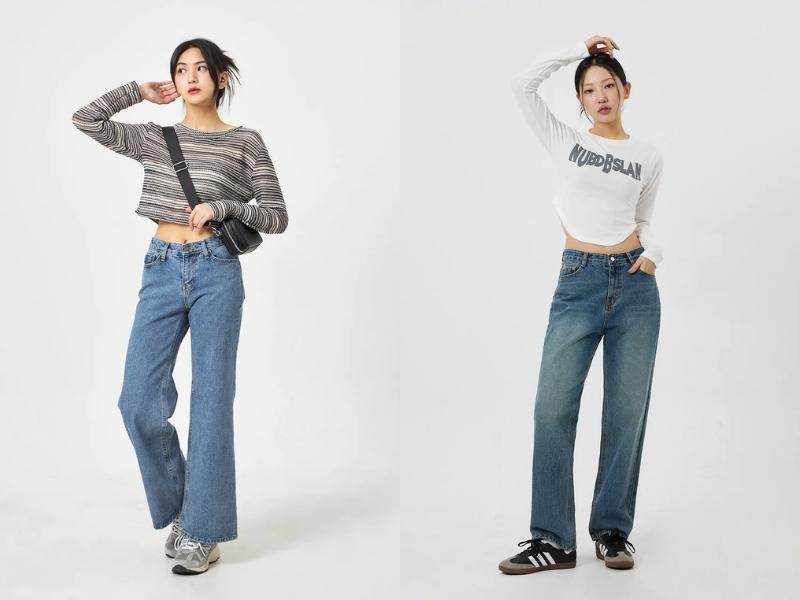 Bạn có thể chọn áo croptop tay dài để khoe trọn vòng eo con kiến (Nguồn: lewkin.com)