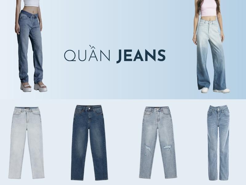 Phong cách quần jeans của Chicmonki (Nguồn: Shopee Blog)