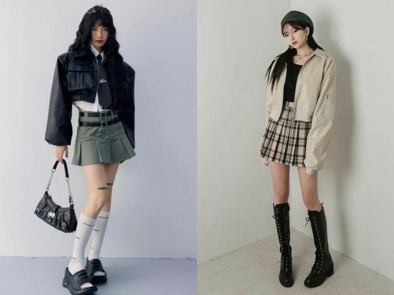 Phối đồ với chân váy dài cùng top 21+ outfit xinh đúng điệu - Shopee Blog