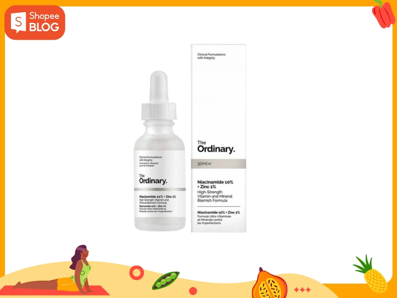 Serum The Ordinary Niacinamide 10% + Zinc 1% mang đến hiệu quả trị mụn đầy bất ngờ