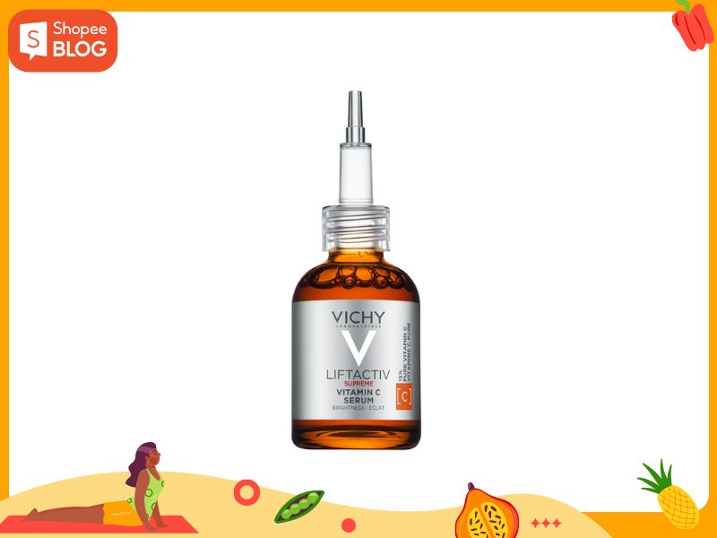 Da sáng mịn, căng bóng hơn với serum Vichy Vitamin C pure 15% 