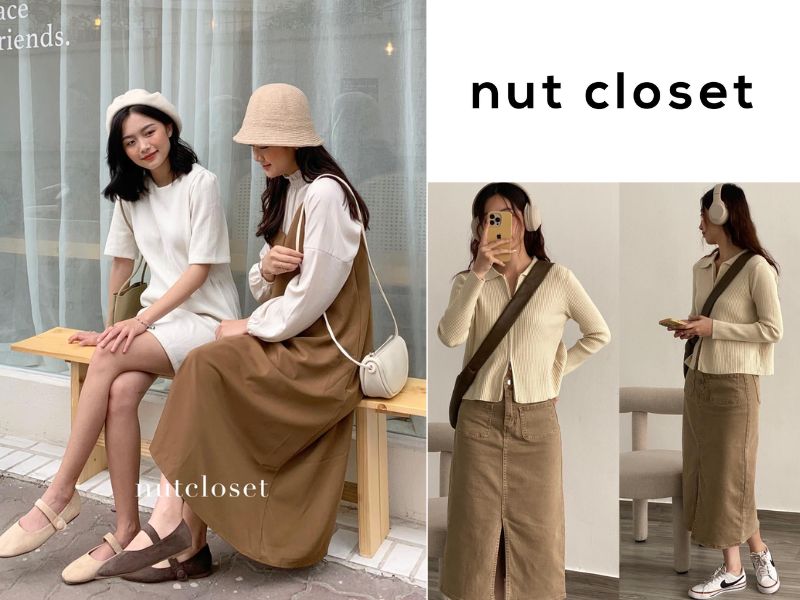 Nut Closet - thời trang vintage nữ có mức giá học sinh - sinh viên (Nguồn: Nut Closet)