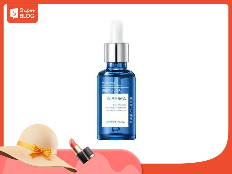 Tỉ lệ niacinamide 5% lý tưởng trong serum trị nám của AISASEA (Nguồn: Shopee Blog) 