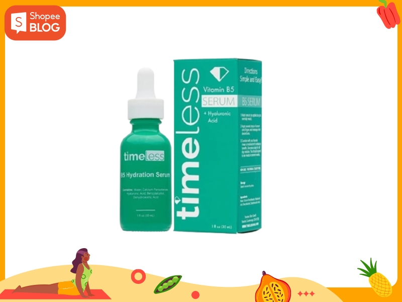 Serum Timeless Vitamin B5 có giá thành bình dân nhưng mang lại hiệu quả cao