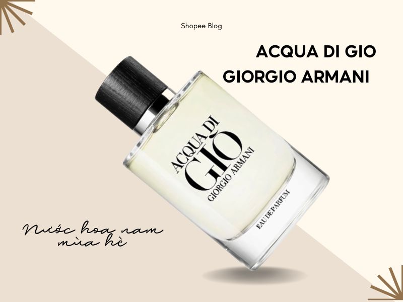 Nước hoa Giorgio Armani Acqua di Gio (Nguồn: Shopee Blog)