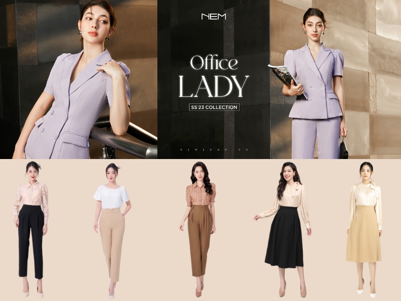 NEM Fashion là một trong những shop được các bạn nữ công sở yêu thích (Nguồn: Shopee Blog)