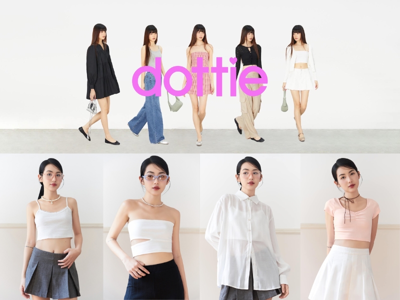 Dottie là shop quần áo nữ luôn cập nhật các mẫu thiết kế thời thượng (Nguồn: Shopee Blog)