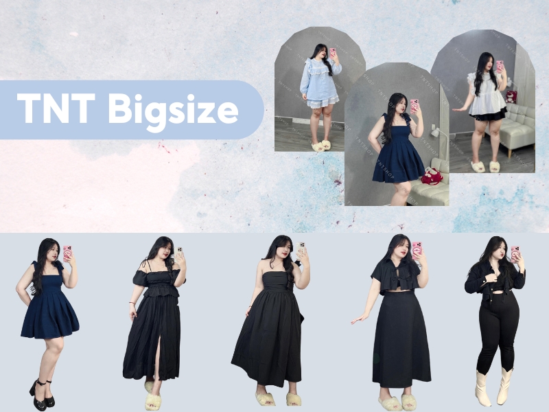 TNT Bigsize là shop quần áo big size nữ tại TP. HCM (Nguồn: Shopee Blog)