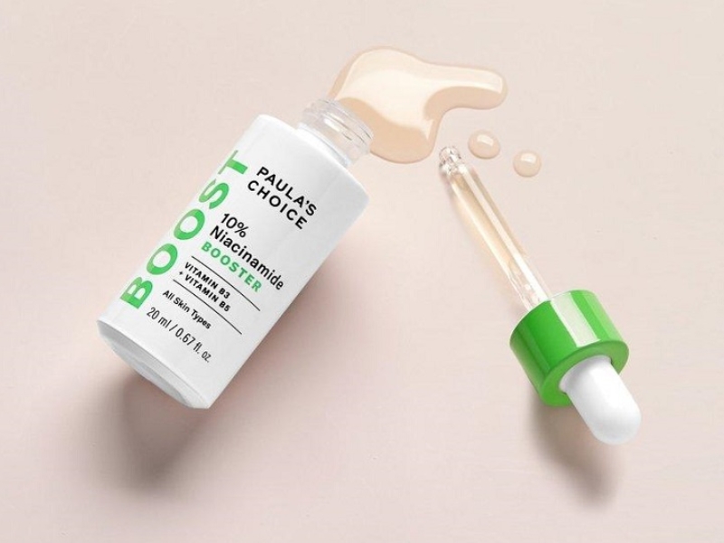 Da hỗn hợp thiên dầu thích hợp sử dụng serum chứa Niacinamide (Nguồn: Paula’s Choice)