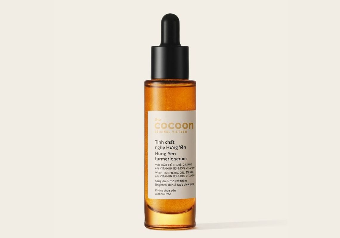 Tinh chất nghệ Hưng Yên Cocoon sáng da chuyên sâu & mờ vết thâm 30ml (Nguồn: Cocoon Việt Nam)