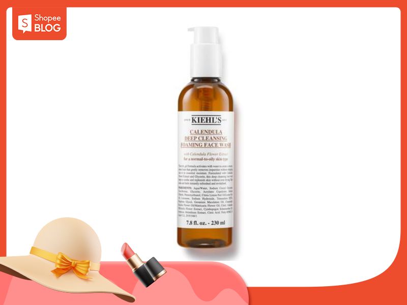 Sữa rửa mặt Kiehl's hoa cúc phù hợp với cả da nhạy cảm