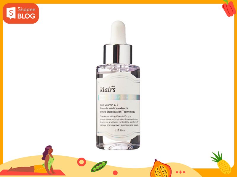 Serum Klairs Freshly Juiced là sản phẩm chất lượng cao giúp cấp ẩm nhanh chóng cho da 