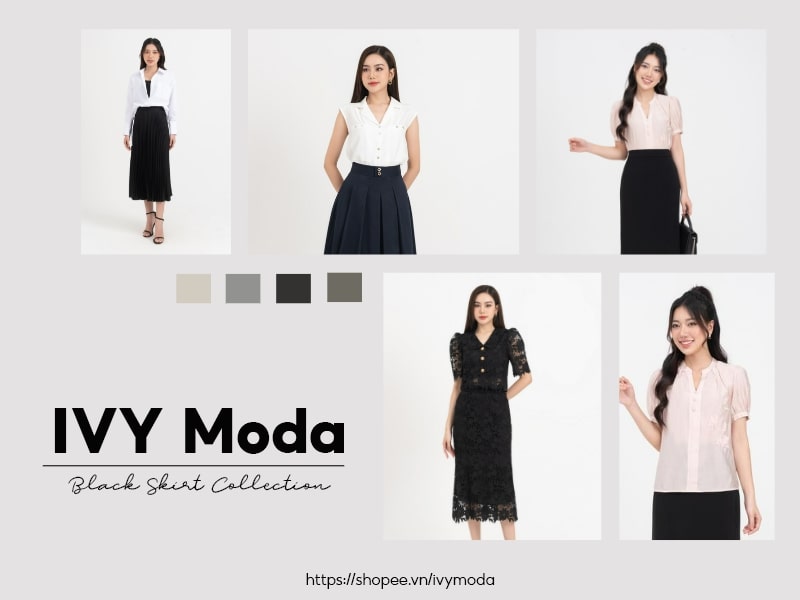 Phá cách cho thời trang công sở cùng IVY Moda (Nguồn: IVY Moda)