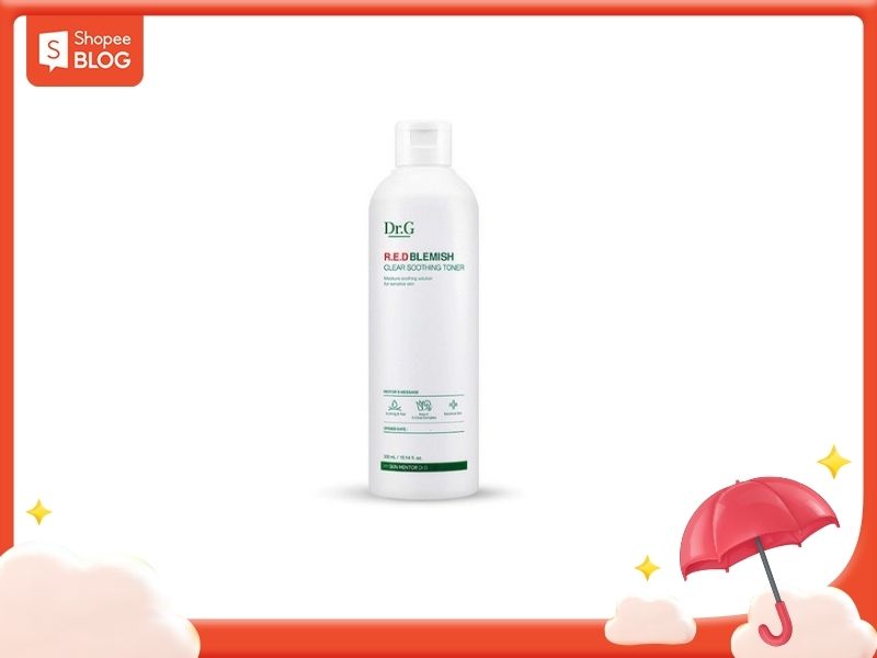 Toner kiềm dầu Dr.G Blemish Clear Soothing (Nguồn: Shopee Blog)