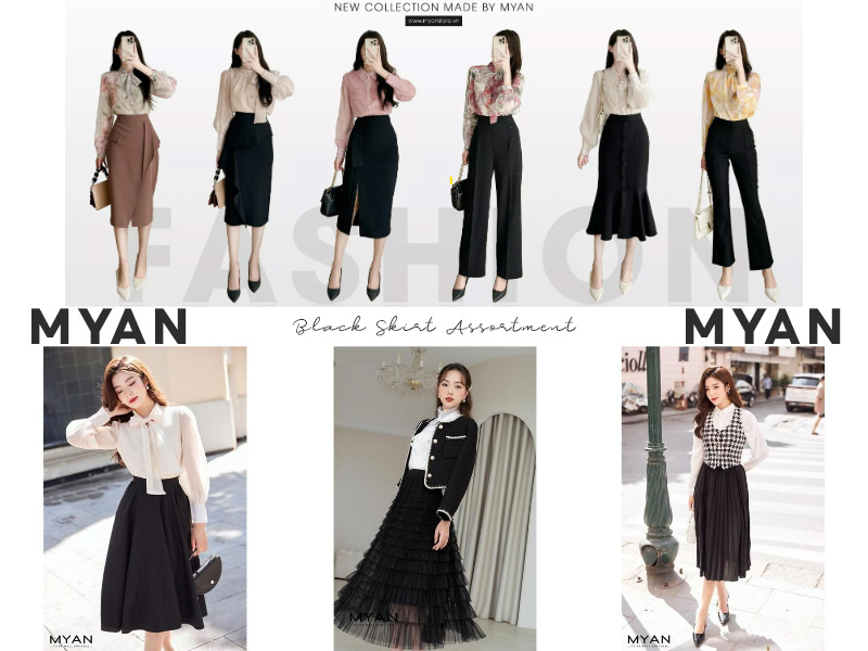 Những mẫu váy thanh lịch và trẻ trung đến từ MYAN Official Store (Nguồn: MYAN)