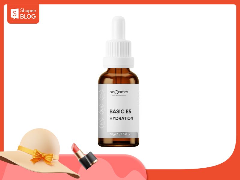 Serum Dr Ceutics có nguồn gốc từ Việt Nam, thích hợp phục hồi da bị nhẹ 