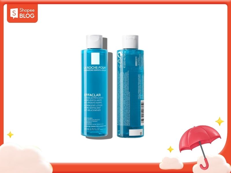 Toner La Roche Posay Effaclar Astringent Lotion (Nguồn: Shopee Blog)